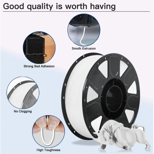 Creality Ender PLA Filament – White (1kg)
