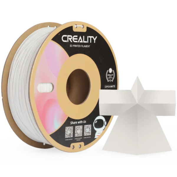 Creality Matte PLA Filament – Gypsum White (1kg)