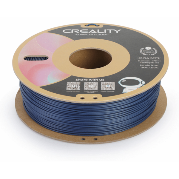 Creality CR-PLA Matte Filament – Navy Blue (1kg)