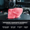 Creality CR-PLA Matte Filament – Strawberry Red (1kg)