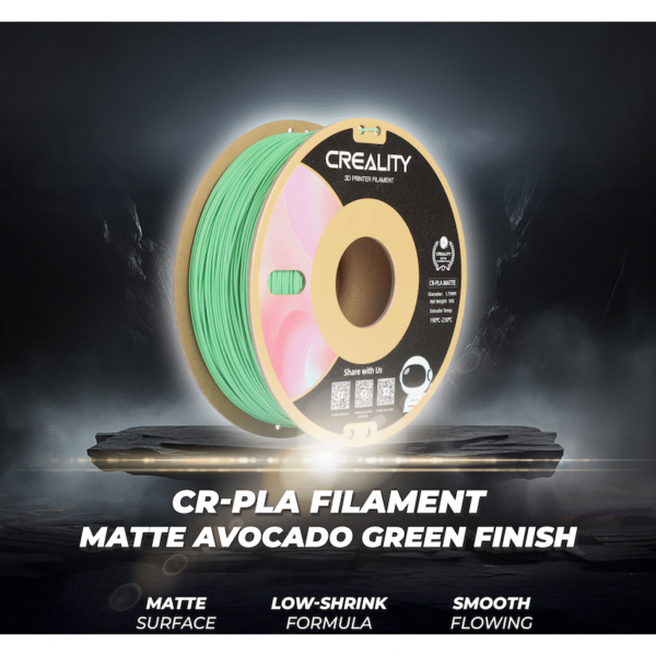 Creality CR-PLA Matte Filament – Avocado Green (1kg)