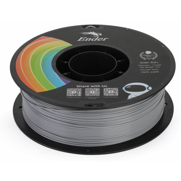 Creality Ender PLA+ Filament – Grey (1kg)