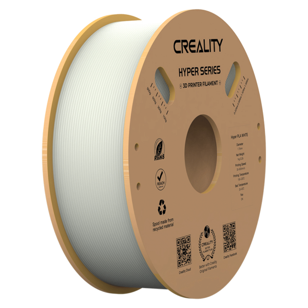 Creality Hyper PLA High-Speed Filament – White (1kg)