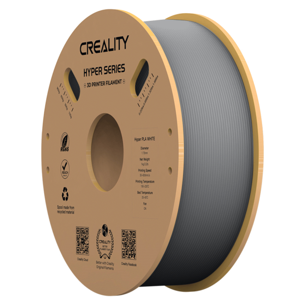 3301010340-1 Creality Hyper PLA High-Speed Filament – Grey (1kg)