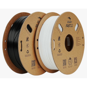Creality Ender Fast PLA Filament Value Pack of 2 – White + Black