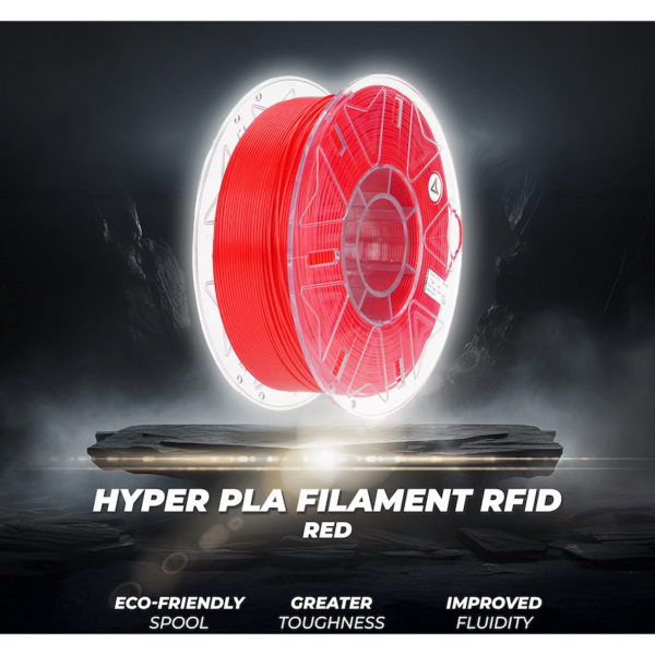 Creality Hyper PLA RFID Filament – Red (1kg)