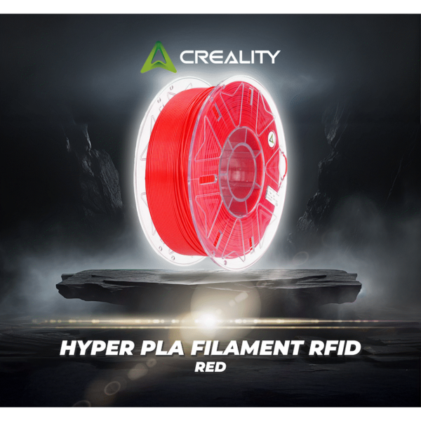 Creality Hyper PLA RFID Filament – Red (1kg)