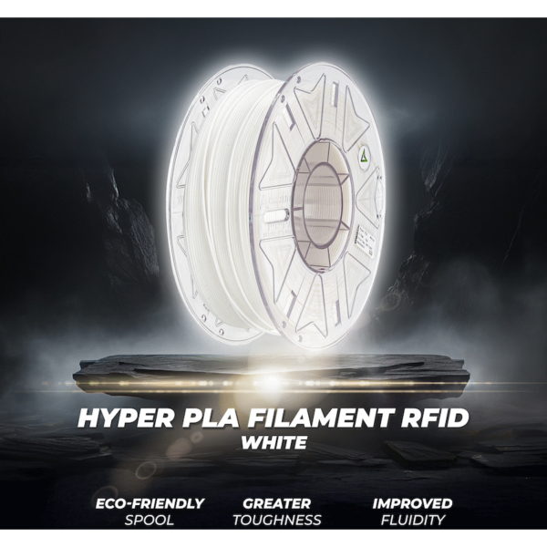 Creality Hyper PLA RFID Filament – White (1kg)