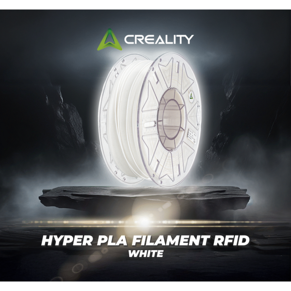 Creality Hyper PLA RFID Filament – White (1kg)
