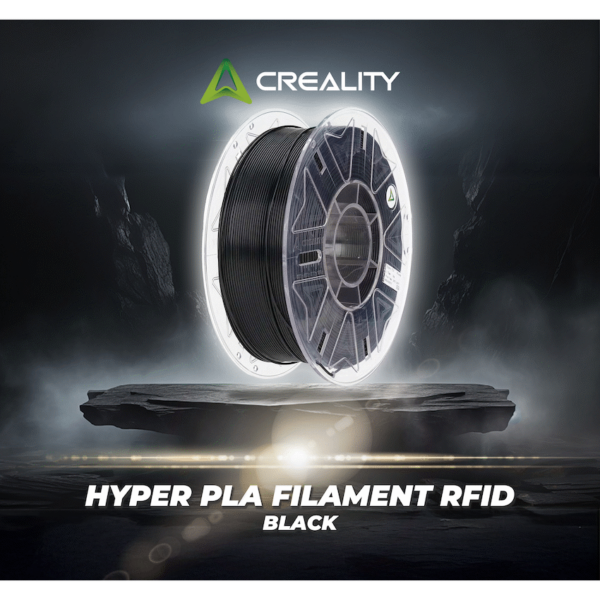Creality Hyper PLA RFID Filament – Black (1kg)