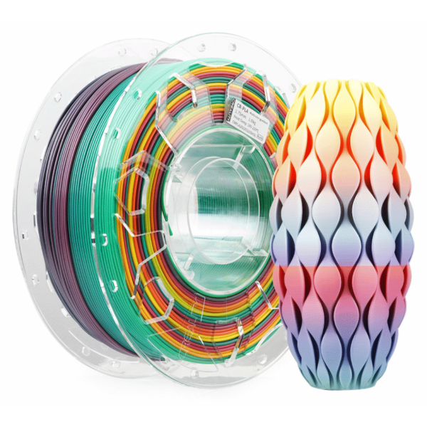 Creality CR-PLA Filament – Matte Rainbow (1kg)