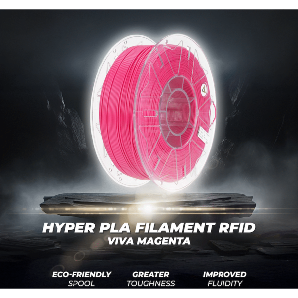 Creality Hyper PLA RFID Filament – Viva Magenta (1kg)