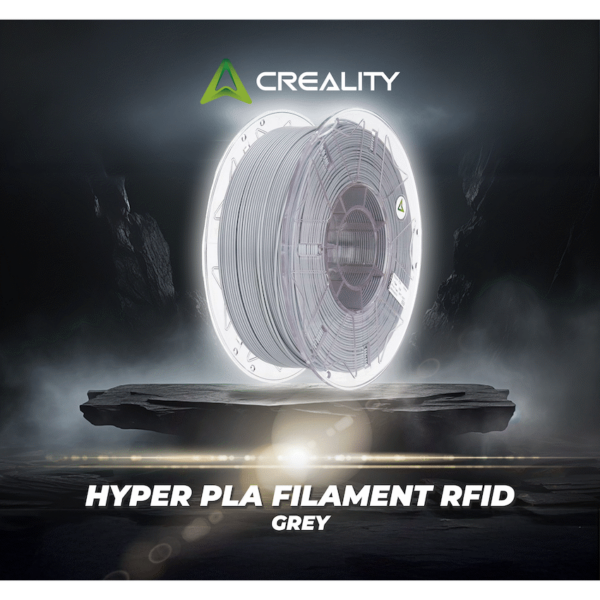 Creality Hyper PLA RFID Filament – Grey (1kg)