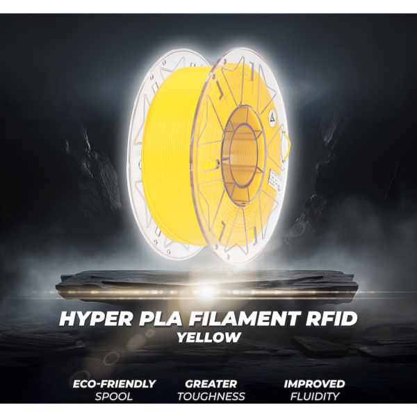 Creality Hyper PLA RFID Filament – Yellow (1kg)