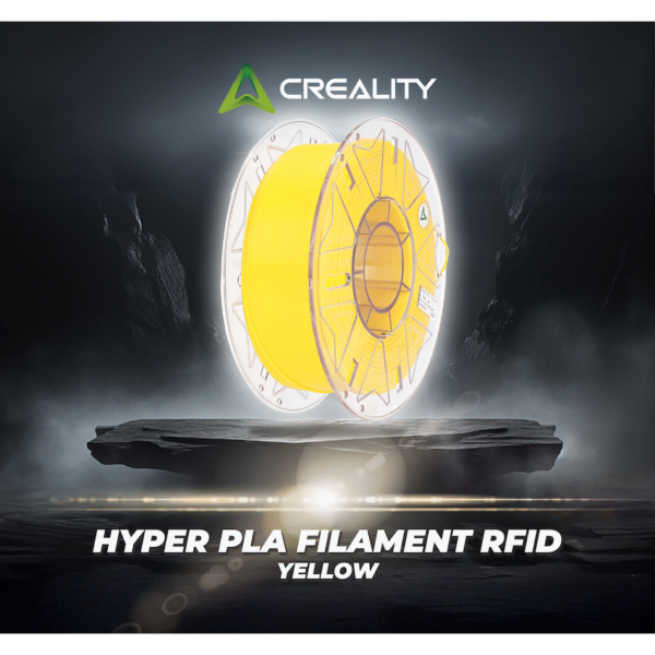 Creality Hyper PLA RFID Filament – Yellow (1kg)