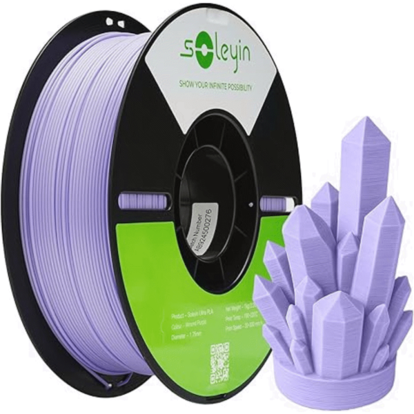 Creality Soleyin Ultra PLA Filament – Macaron Purple (1kg)