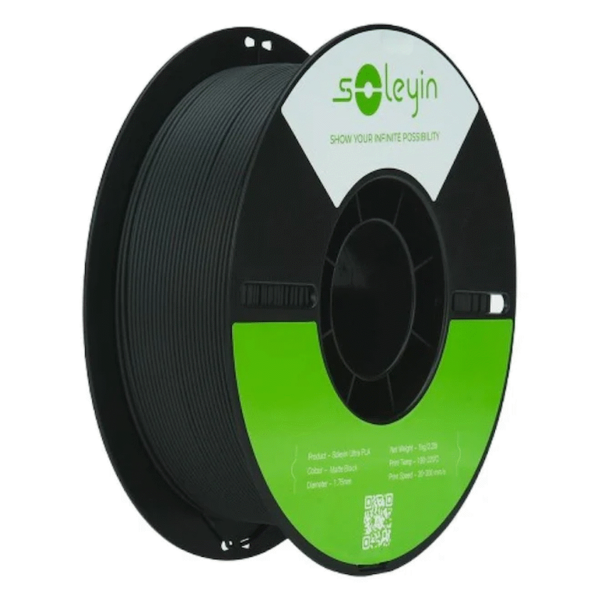 Creality Soleyin Ultra PLA Filament – Black (1kg)
