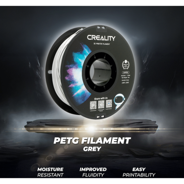 Creality PETG Filament – Grey (1kg)
