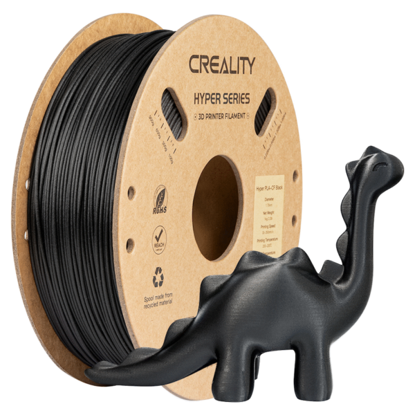 Creality Hyper PLA-CF Carbon Fibre Texture Filament – Black (1kg)