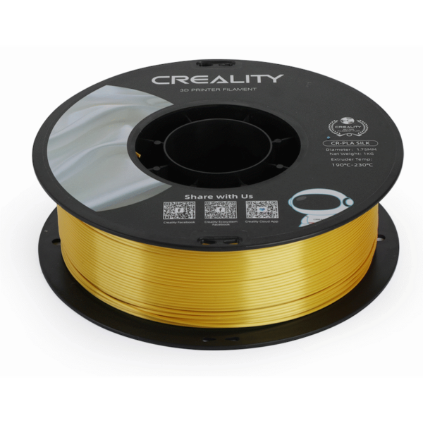 Creality Silk PLA Filament – Gold (1kg)