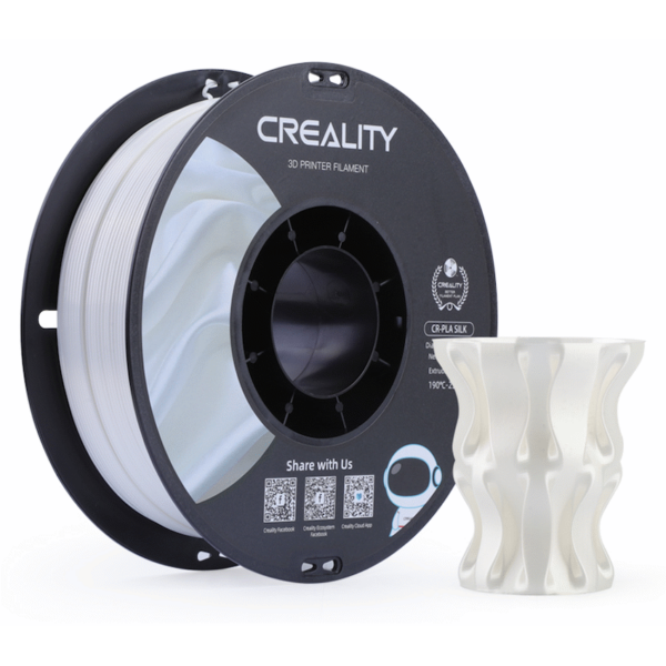 3301120004-5 Creality Silk PLA Filament – White (1kg)