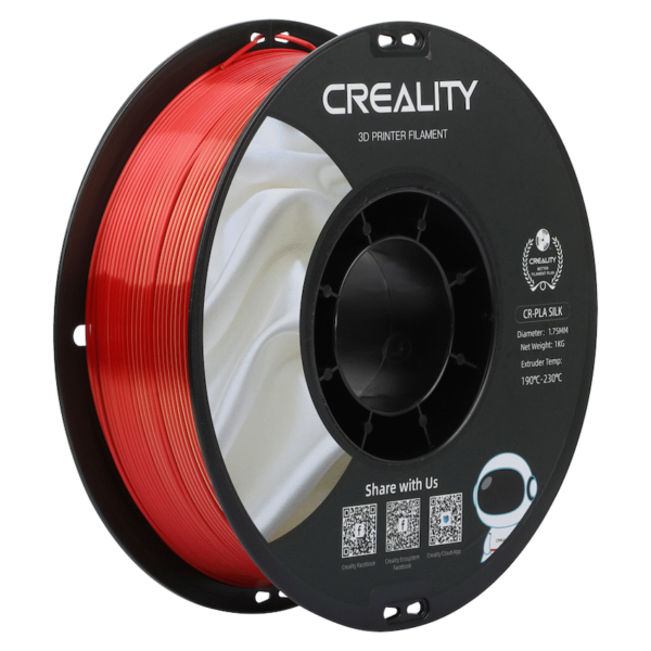 Creality Dual Silk PLA Filament – Golden-Red (1kg)