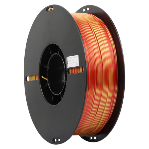 Creality Dual Silk PLA Filament – Golden-Red (1kg)