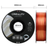 Creality Dual Silk PLA Filament – Golden-Red (1kg)