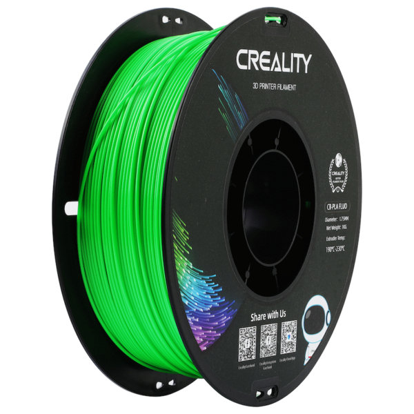 Creality PLA Filament – Fluorescent Green (1kg)