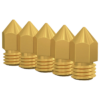 Creality M6 Brass Nozzle Big Head 0.4mm – 5 Pieces