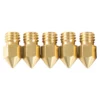 Creality M6 Brass Nozzle Big Head 0.4mm – 5 Pieces