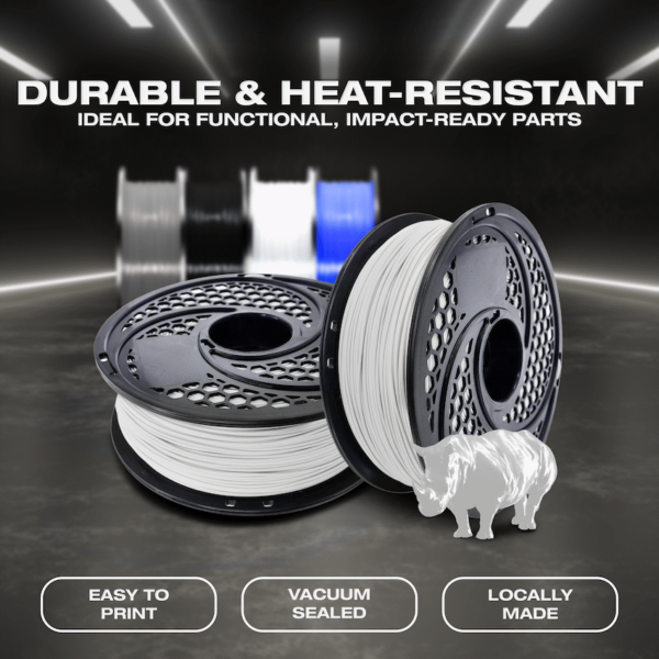 SA Filament ABS Premium Filament – Silver (1kg)