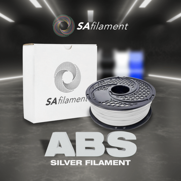 SA Filament ABS Premium Filament – Silver (1kg)
