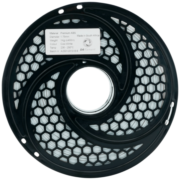 SA Filament ABS Premium Filament – Cool White (1kg)