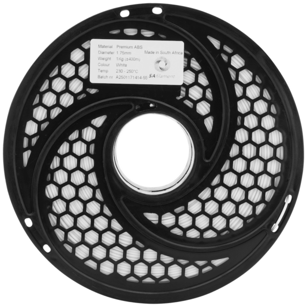 SA Filament ABS Premium Filament – White (1kg)