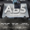 SA Filament ABS Premium Filament – White (1kg)