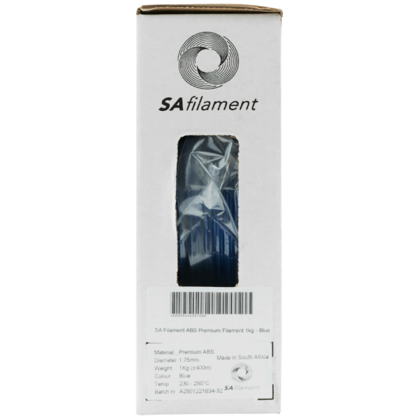SA Filament ABS Premium Filament – Blue (1kg)