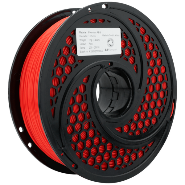 SA Filament ABS Premium Filament – Red (1kg)