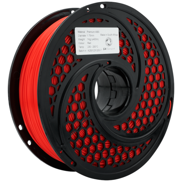 SA Filament ABS Premium Filament – Red (1kg)