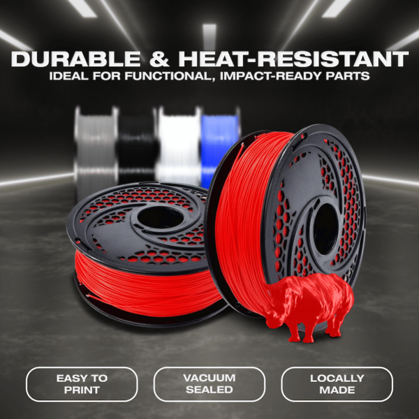 SA Filament ABS Premium Filament – Red (1kg)