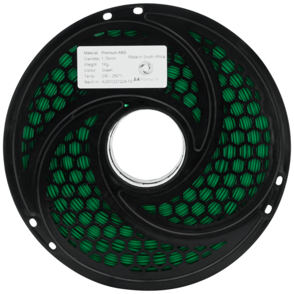 SA Filament ABS Premium Filament – Green (1kg)