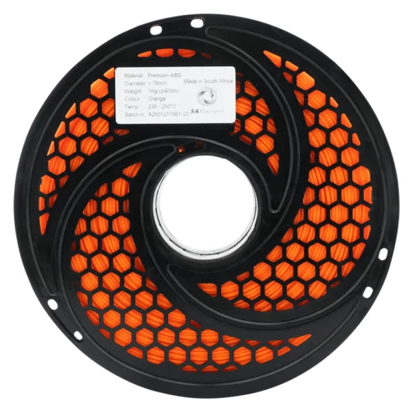 SA Filament ABS Premium Filament – Orange (1kg)