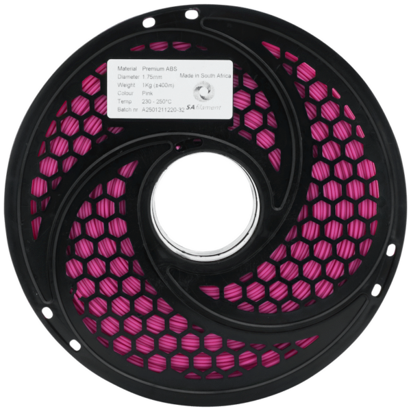 SA Filament ABS Premium Filament – Pink (1kg)