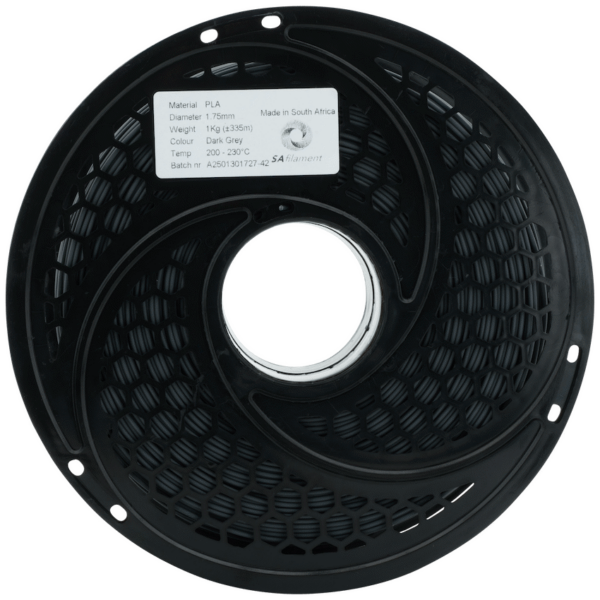 SA Filament ABS Premium Filament – Dark Grey (1kg)
