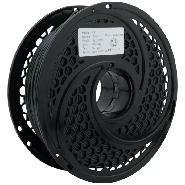 SA Filament ABS Premium Filament – Dark Grey (1kg)