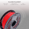 SA Filament PLA Filament – Red (1kg)