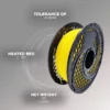 SA Filament PLA Filament – Yellow (1kg)