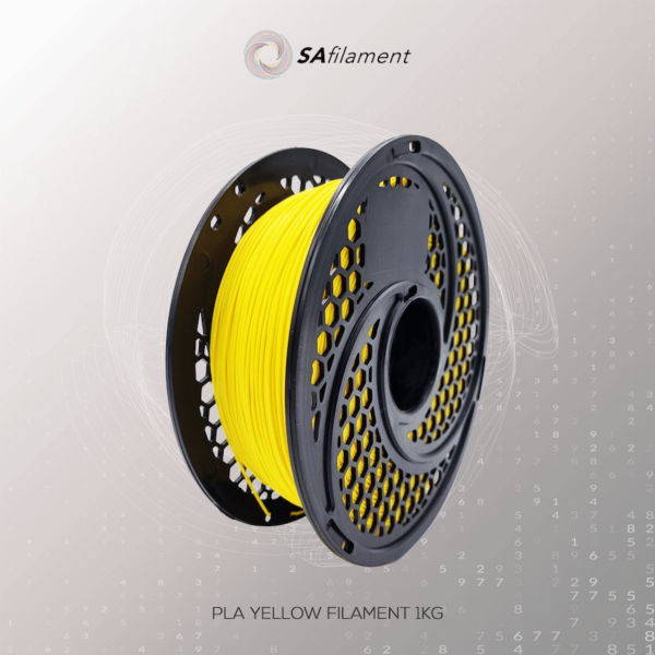 SA Filament PLA Filament – Yellow (1kg)