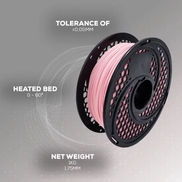 SA Filament PLA Filament – Baby Pink (1kg)