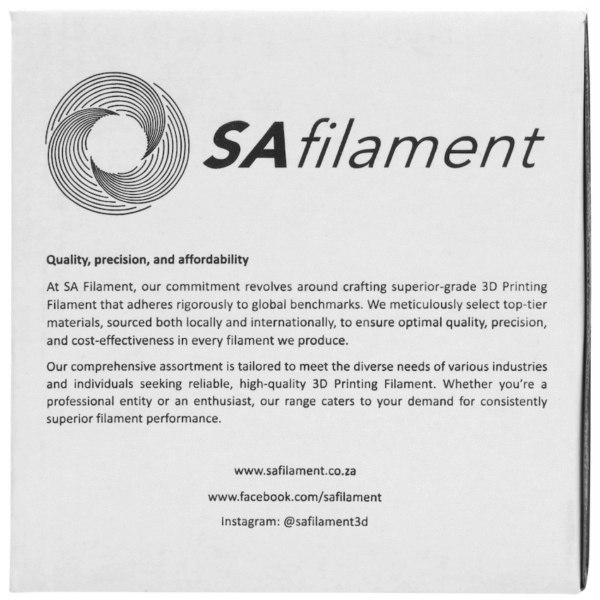 SA Filament PLA UV Neon Filament – Fire Red (1kg)
